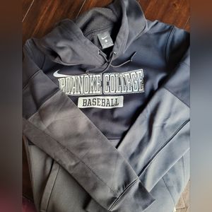 Nike Black Roanoke College Baseball Hoodie, NWOT L